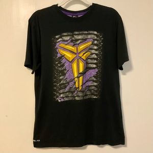 Nike Dri-Fit Kobe Bryant Black Mamba T Shirt Size M